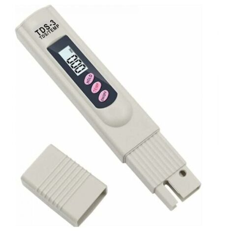 TDS-3 LCD Digital Portable Drinking Water Meter Water Quality Tester Pen Temperature and PPM Water Purity Tester 0-9990 PPM Hydroponic Drinking Water (Not Test P YMYNY