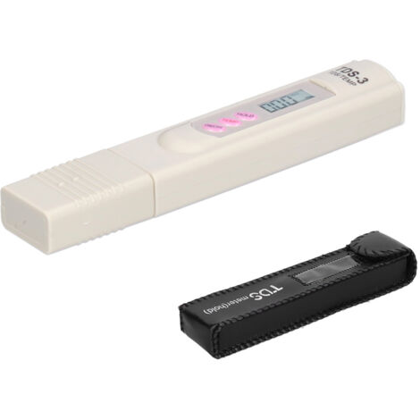 TDS Meter Digital Water Tester Detector Portable Water Quality Detection Pen 0‑9990ppm
