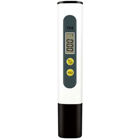 TDS Testeur de Qualité de L'Eau Digital Mètre TDS LCD Testeur Numérique Mesureur de Conductivité 0〜9990PPM Potable Moniteur de la Qualité d'eau Stylo Testeur