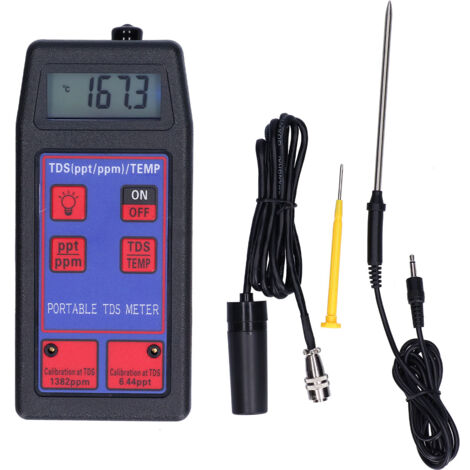 TDS‑8426 2 in 1 TDS Temperature Tester Portable Water Quality Analyzer for Swimming Pool Aquarium Hydroponics