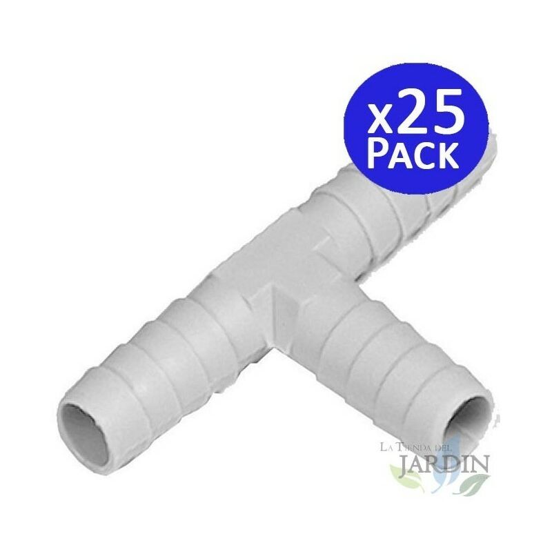 Suinga - 25 x Te 10mm pour tuyau flexible