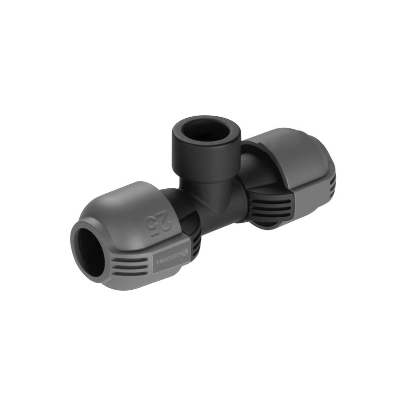 Gardena - Dérivation en t 25 mm 20/27 femelle (2790-20)