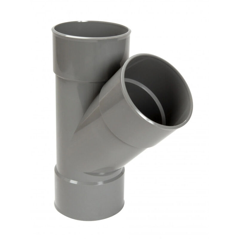 Té pvc 45 degré ff 140