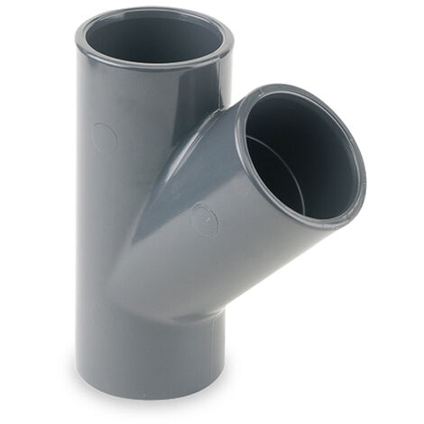 TE 45º PVC PRESION ENCOLAR 160