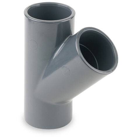 TE 45º PVC PRESION ENCOLAR 90