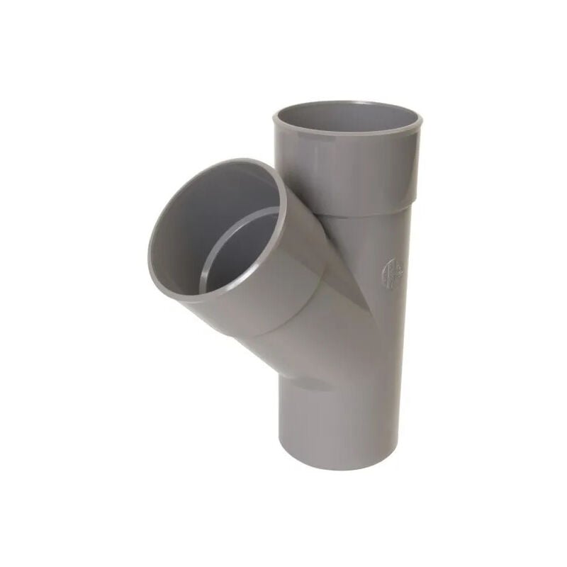 Nicoll - Té pvc 45 degré réduit mf 160/100/160