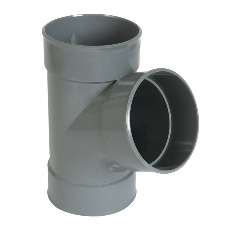 Té pvc 67 degré30 ff 160