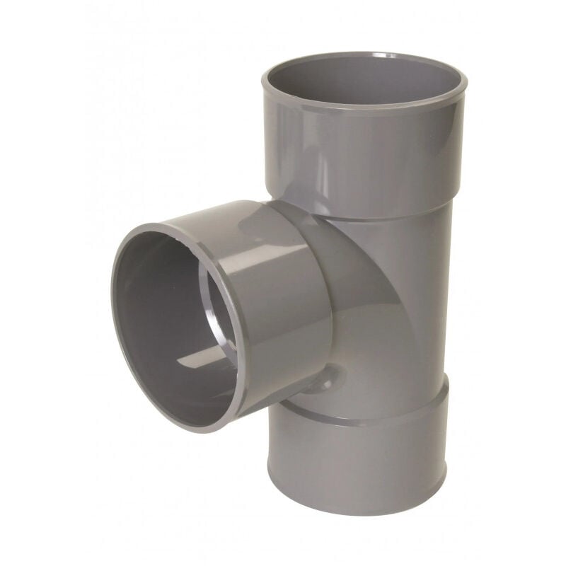 Té pvc 87 degré30 ff 160