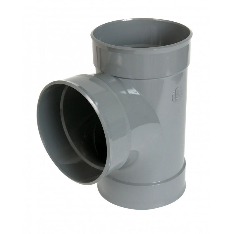 Té pvc 87 degré30 ff 200