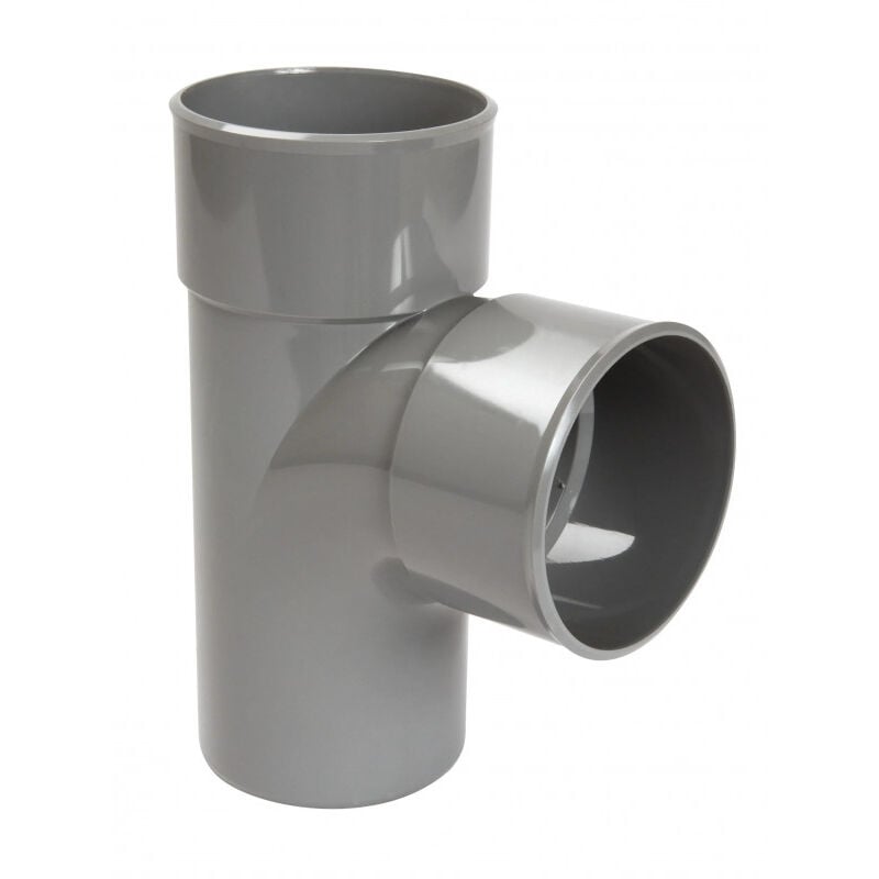 Té pvc 87 degré30 mf 140