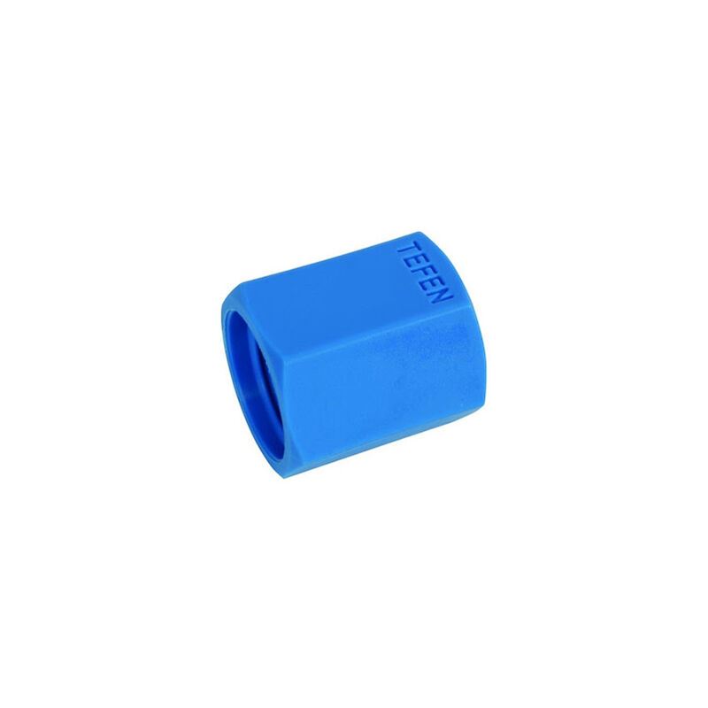 

Plantawa Manguito Hembra 1/8' Azul Conexiones de PE Unión Válvulas Tubería de Riego