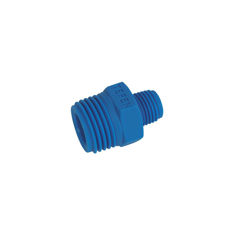

Plantawa Machon Reducido 1/4'-1/8' Azul Conexiones de PE Unión Tubería de Riego