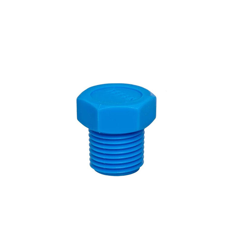 

Plantawa Tapon Macho 1/4' Azul Conexiones de PE Racores para Circuitos de Riego