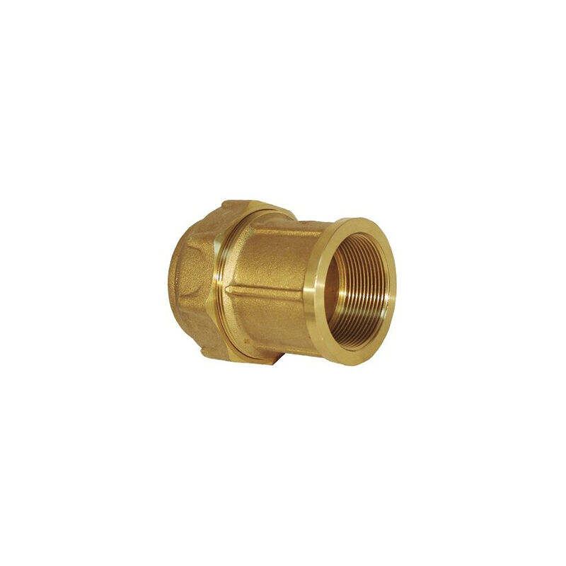

Plantawa Enlace Laton Mixto para Polietileno 32mm - Rosca Hembra 1' Racores Sistema Riego Unión Tubería