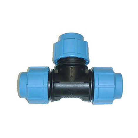 Connecteur d'extrémité du tuyau, plastique Pe pelucheux Connecteur rapide  du tuyau d'eau 25-20 / 32-25 mm 90 degrés Connecteur rapide du coude PVC PE