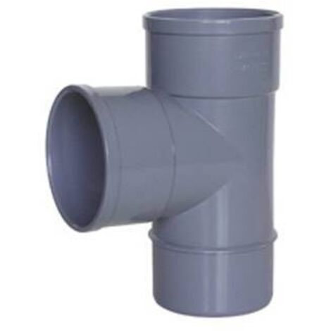 Te 90º Macho Hembra PVC Evacuación Crearplast  Medidas  Accesorios Fontanería: 90.90º