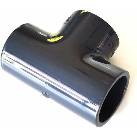 Té 90° PVC Pression – U / 63 mm intérieur F/F/F PN16 / Piscine et arrosage / égale