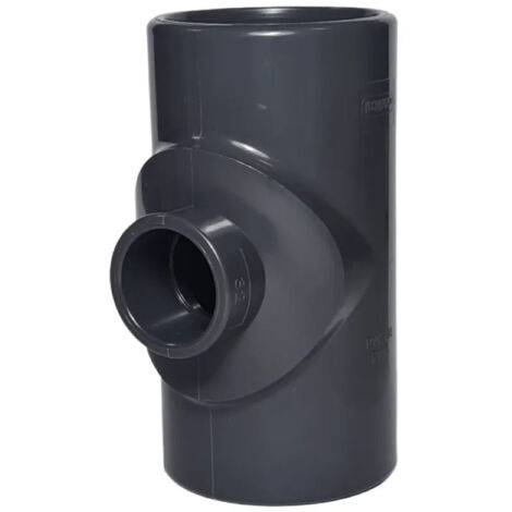 Té 90° réduit PVC pression femelle diamètre 63, 32, 63