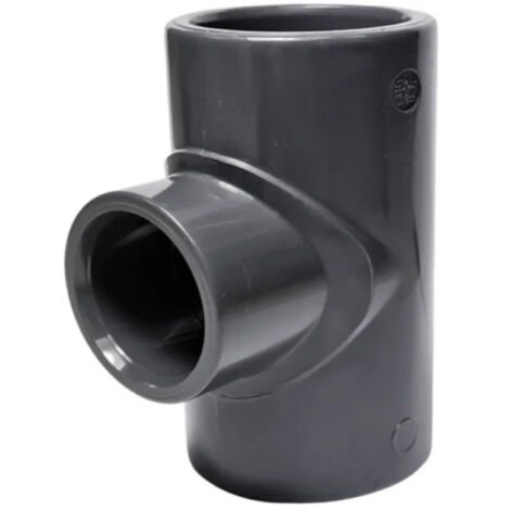 Té 90° réduit PVC pression femelle diamètre 75, 63, 70