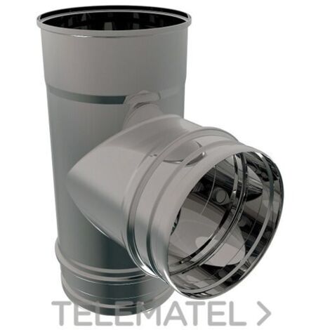 TE 90º SIN TAPA 80 SIMPLE PARED 4022162 SCHUTZ