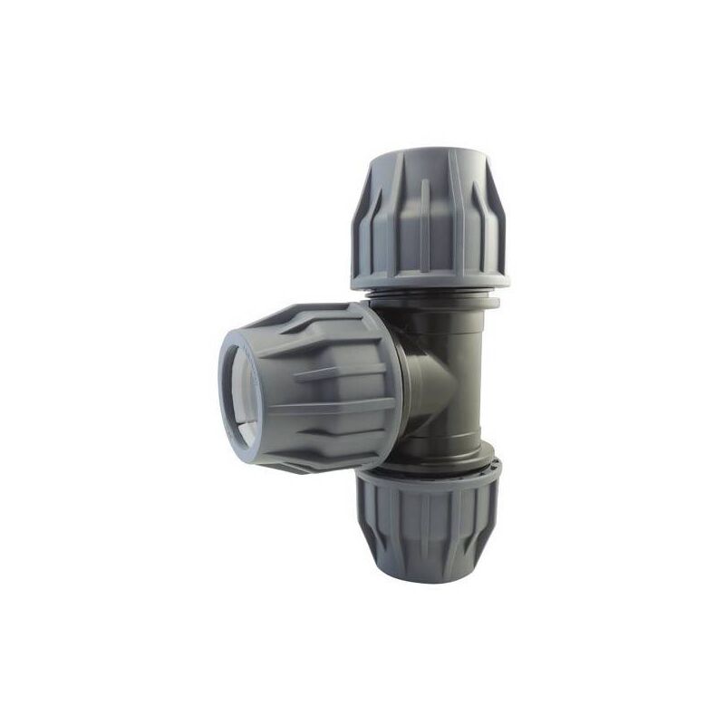 Ezfitt - Té à compression pour tuyau de piscine 50mm