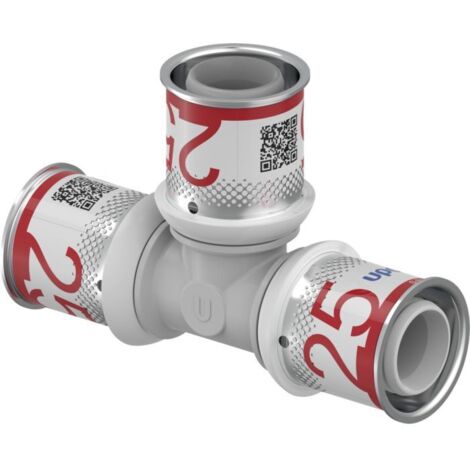 Té à sertir Uponor S-Press PLUS 1039946 25 x 25 x 25 mm, PPSU