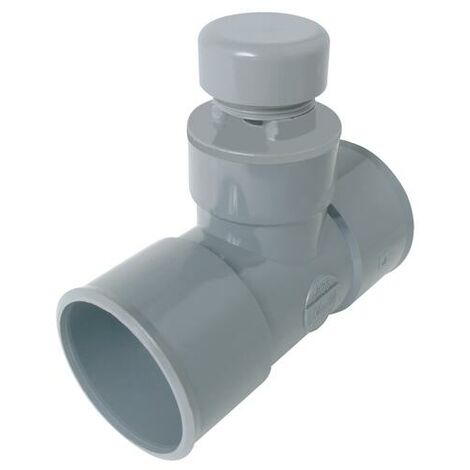 Té anti-vide PVC Ø40 Nicoll -NF-