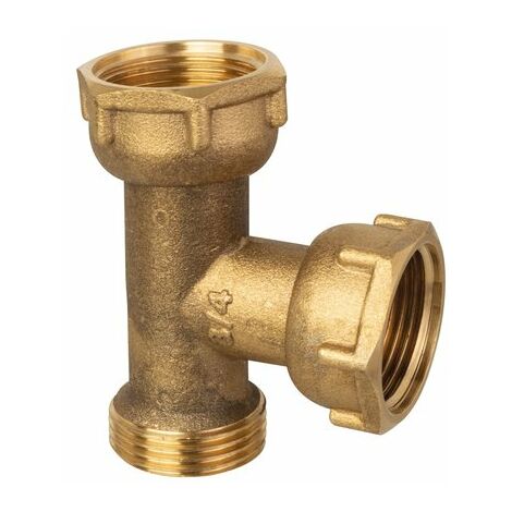 Té avec écrou prisonnier M3/4' F3/4' F3/4'