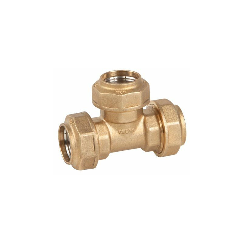 

Te Bocas Iguales Laton Para Polietileno 20 Mm