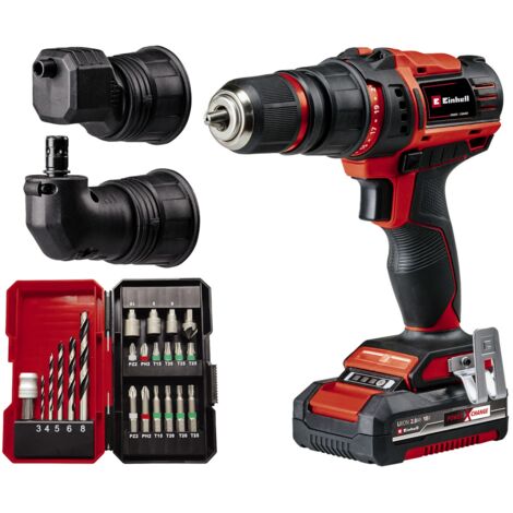 EINHELL 4513820 - TC-CD 18-2 Li (2x1.5 Ah) - 18V 1.5Ah Cordless  drill/driver (with 2 batteries and charger)