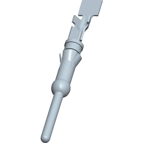 TE Connectivity 1-66103-8 Rundstecker Einzelkontakt Stiftkontakt Gesamtpolzahl: 1 Serie (Rundsteckve