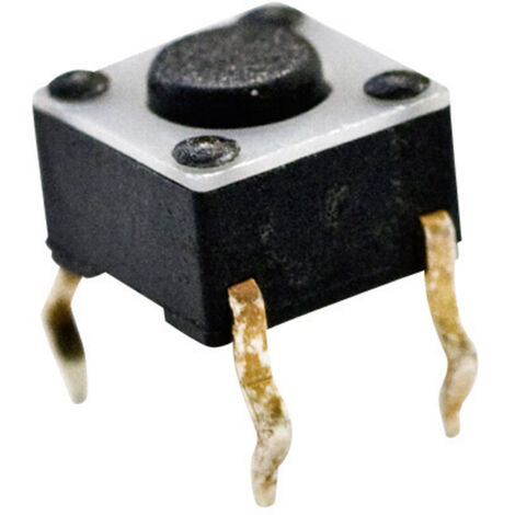 TE Connectivity 1825910-2 1825910-2 Drucktaster 24 V/DC 0.05 A 1 x Aus/(Ein) tastend  (L x B x H) 6