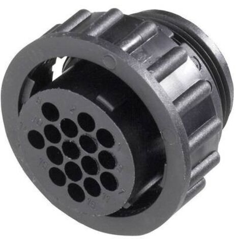 TE Connectivity 182645-1 Connettore circolare Presa dritta Tot poli: 9 Serie (connettore circolare): CPC 1 pz.