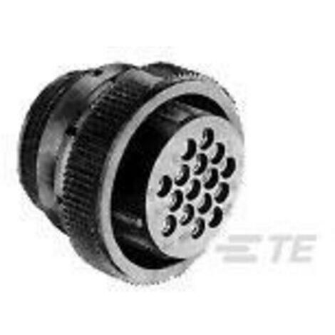 TE Connectivity 183039-1 Cosse cylindrique mâle mâle, droit Nombre total de pôles: 14 Série (connecteur rond): CPC 1 pc(s) D923581