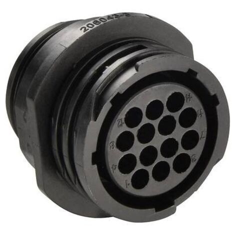 TE Connectivity 206043-3 Connettore circolare Presa dritta Tot poli: 14 Serie (connettore circolare): CPC 1 pz.