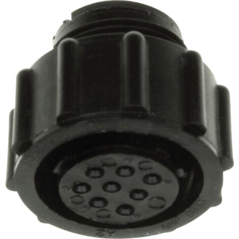 TE Connectivity 206486-2 Rundstecker Buchse, gerade Gesamtpolzahl: 9 Serie (Rundsteckverbinder): CPC