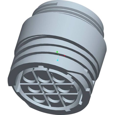 TE Connectivity 211769-3 Connettore circolare Presa dritta Tot poli: 9 Serie (connettore circolare): CPC 1 pz.
