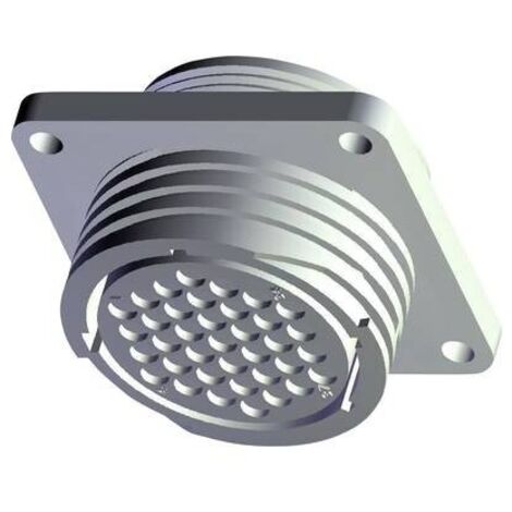 TE Connectivity 213864-1 Connettore circolare Presa a pannello Tot poli: 37 Serie (connettore circolare): CPC 1 pz.