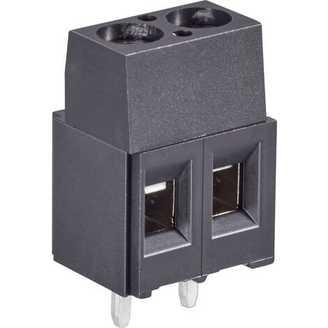 TE Connectivity 282834-2 Schraubklemmblock 1.4 mm² Polzahl 2 Grün 1 St.