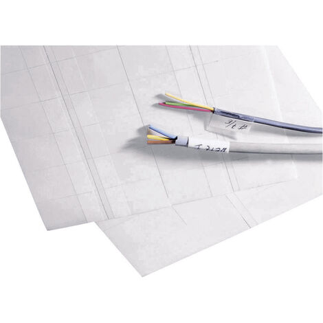 TE Connectivity 5-1768016-4  Kabel-Etikett BKM 38 x 23 mm Farbe Beschriftungsfeld: Weiß Anzahl Etike