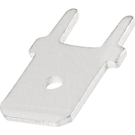 TE Connectivity 726386-2 Steckzunge zum Einlöten in gedruckte Schaltungen Steckbreite: 6.3 mm Steckd