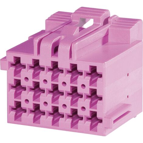 TE Connectivity Boîtier femelle pour câble série J-P-T Nbr total de pôles 15 Pas: 5 mm 1-967623-5 1 pc(s) V731311