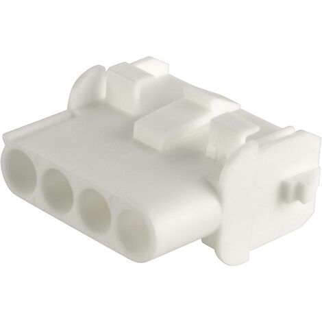 TE Connectivity Boîtier femelle pour câble série Universal-MATE-N-LOK Nbr total de pôles 4 Pas: 6.35 mm 350780-1 1 pc(s) D10889