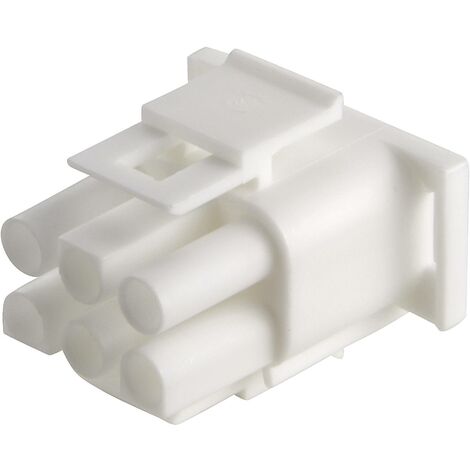 TE Connectivity Boîtier pour contacts mâles série Universal-MATE-N-LOK Nbr total de pôles 6 Pas: 6.35 mm 350715-4 1 pc(s) D10470