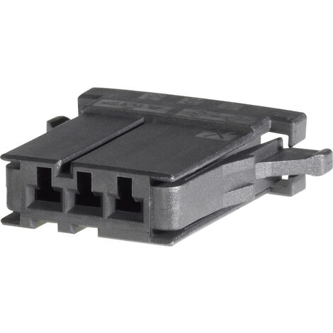 TE Connectivity Buchsengehäuse-Kabel DYNAMIC 3000 Series Polzahl Gesamt 3 Rastermaß: 3.81 mm 2-17828