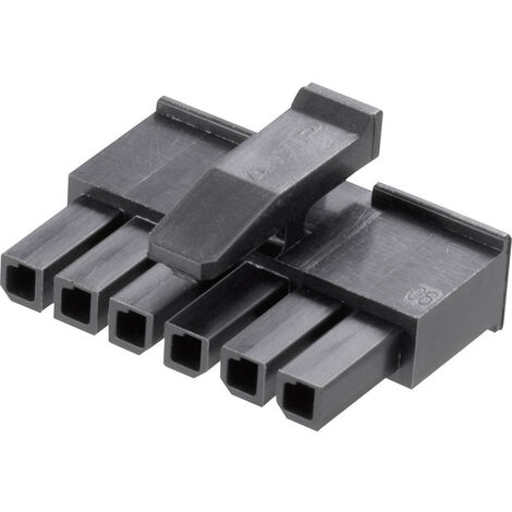 TE Connectivity Buchsengehäuse-Kabel Micro-MATE-N-LOK Polzahl Gesamt 3 Rastermaß: 3 mm 1445022-3 1 S
