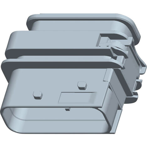TE Connectivity Buchsengehäuse-Platine HDSCS, MCP Polzahl Gesamt 15 1-1564530-1 1 St.