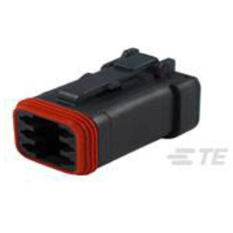TE Connectivity Connettore femmina per cavo DT Totale poli 6 DT06-6S-EP06 1 pz.