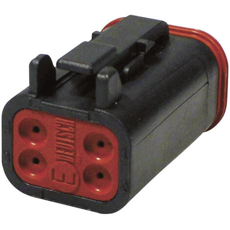 TE Connectivity DT 06-4 S-CE06 Rundstecker Buchse, gerade Gesamtpolzahl: 4 Serie (Rundsteckverbinder