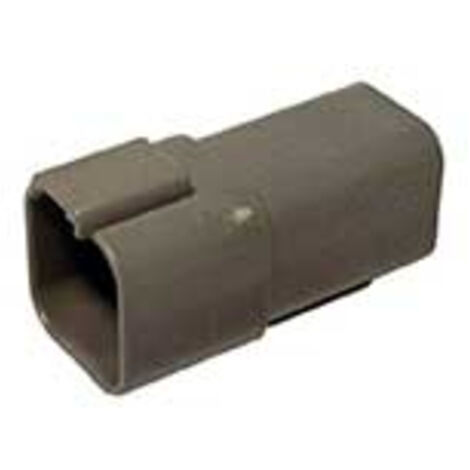 TE Connectivity DT04-6P Rundstecker Stecker, gerade Gesamtpolzahl: 6 Serie (Rundsteckverbinder): DT